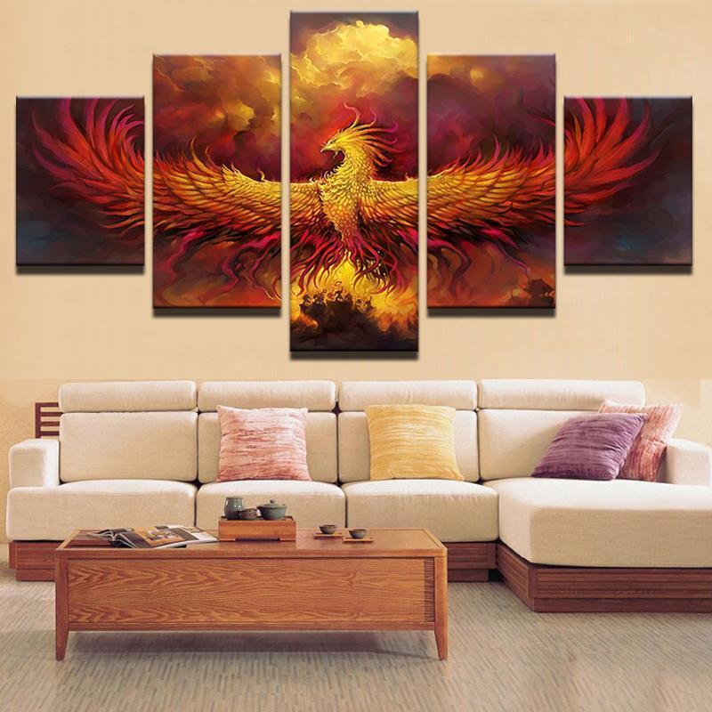 The Phoenix 1 Abstract Animal Art.jpg