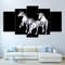 White Horses 3 Abstract Animal Art.jpg