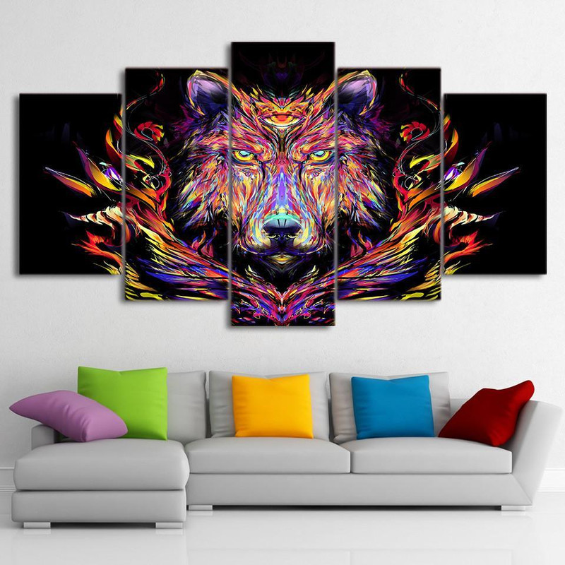Wolf Artwork Abstract Art.jpg