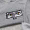 Douma Embroidered Crewneck, Demon Slayer Embroidered Sweatshirt, Inspired Embroidered Manga Anime Hoodie.jpg