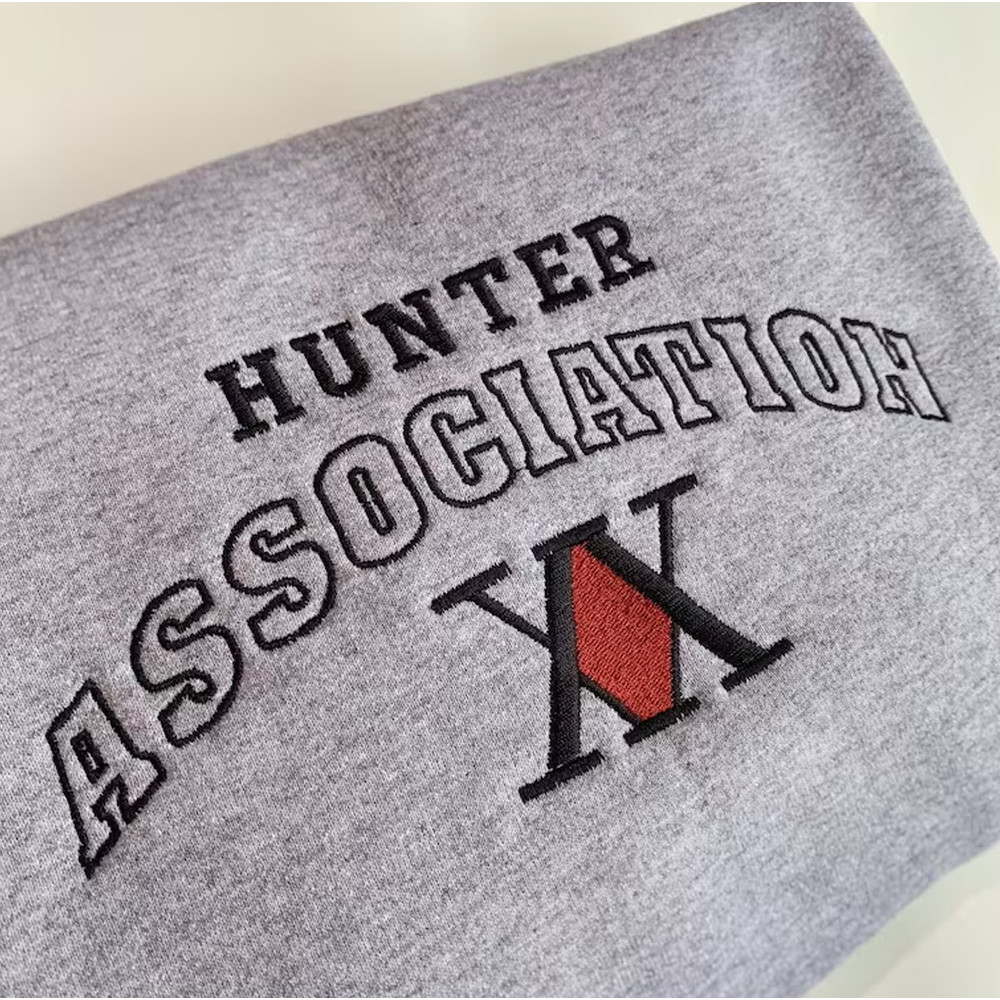 HxH Embroidered Crewneck, Hunter x Hunter Embroidered Sweatshirt, Inspired Embroidered Manga Anime Hoodie.jpg