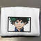 Midoriya Embroidered Crewneck, My Hero Academia Embroidered Sweatshirt, Inspired Embroidered Manga Anime Hoodie 1.jpg