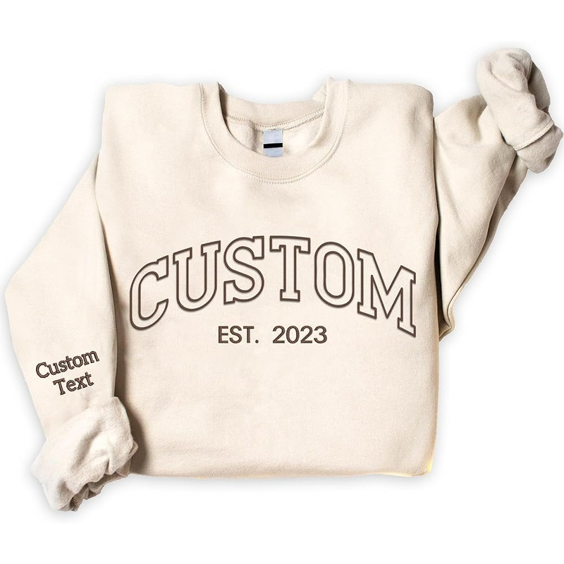 Custom Embroidered Sweatshirt, Custom Crewneck Sweatshirt, Personalized Sweatshirts For Men Women, Add Your Own Custom Text.jpg
