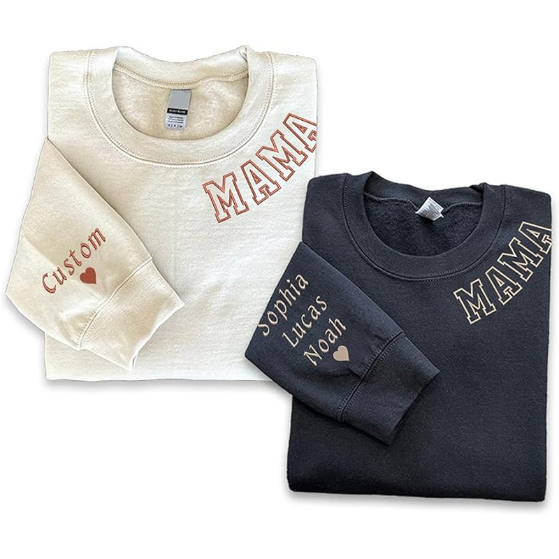 GodLover Custom Embroidered Mama Sweatshirt, Custom Mom Sweatshirt, Sweaters For Mom, Custom Embroidered Hoodie, Mama Sweatshirt Embroidered.jpg