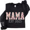 Mama Sweatshirt Embroidered Heart On Kids Name, Mama EST Sweatshirt With Custom Pattern, Personalized Sleeve Embroidered Sweatshirt.jpg