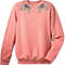National Women's Floral Embroidered Fleece Sweatshirt - Warm & Cozy Long Sleeve Shirt.jpg