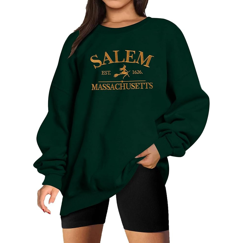Salem Massachusetts Oversized Sweatshirt Women Graphic Embroidered Sweater Shirts Fall Winter Holiday Crew Neck Tops.jpg