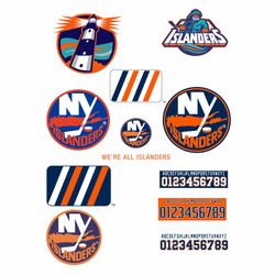 NHL Hockey New York Islanders svg, Vintage NHL New York Islanders, New York Islanders Logo svg, NHL Svg