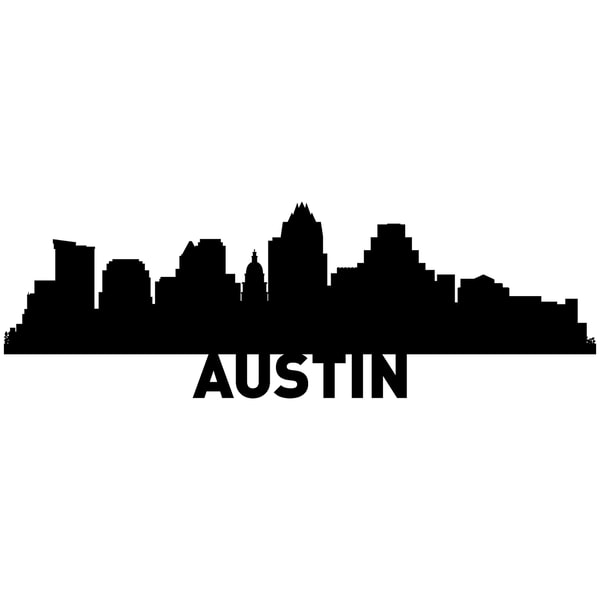 Austin Skyline SVG, Texas Silhouette, Texas Png, Austin Texa - Inspire ...