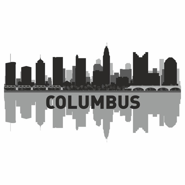 Colombus Svg Map Columbus Skyline SVG, Png, Columbus SVG Vector, Columbus Ohi | Inspire ...