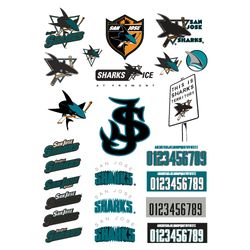 San Jose Sharks Team Bundles svg, San Jose Sharks svg, NHL svg, Instant Download