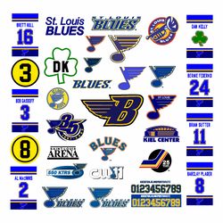 St-Louis Blues Hockey Teams Svg, St-Louis Blues SVG, NHL Svg, St louis svg, Blues svg, NHL Bundle Svg, Instant Download