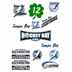 Tampa Bay Lightning Hockey Teams Svg, NHL Svg, Tampa Bay Lightning Svg, Instant Download, Tampa Bay svg