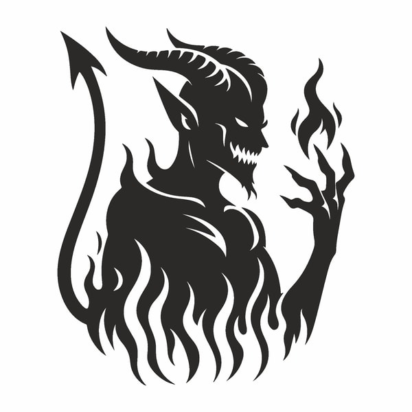 Devil Svg, Devil Face SVG Cricut Cut Files, Devil clipart, s | Inspire ...