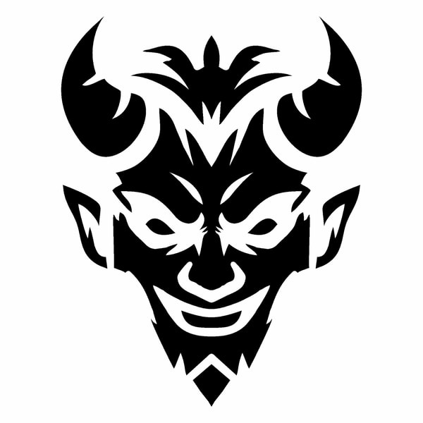 Devil Svg, Devil Face SVG Cricut Cut Files, Devil clipart, s | Inspire ...