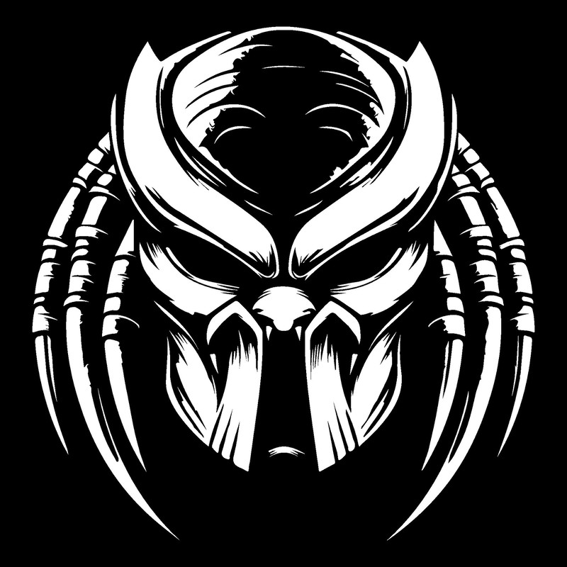Predator Svg Bundle Predator SVG Predator Clip Art Depredador Svg Predator Cut File Alien Predator  5