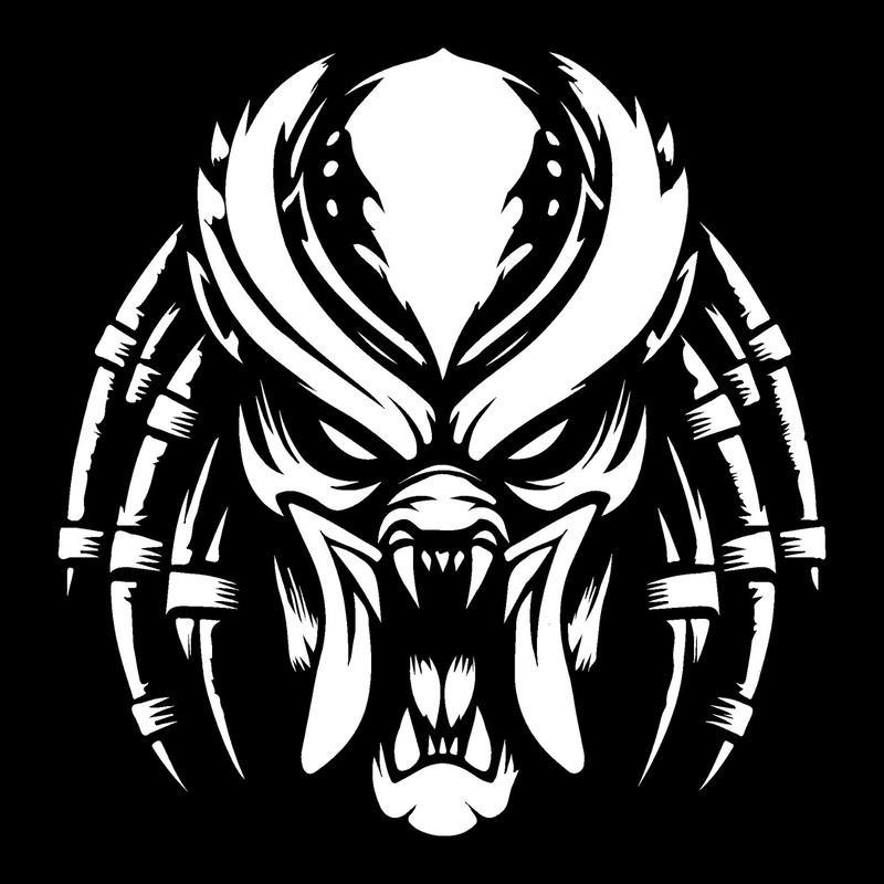 Predator Svg Bundle Predator SVG Predator Clip Art Depredador Svg Predator Cut File Alien Predator  7