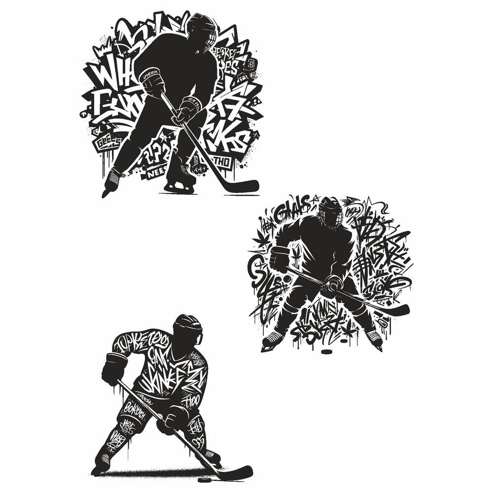 Hockey Player SVG Hockey Svg Ice Hockey Player Svg Custom Hockey Player SVG Hockey Player Cut File 0