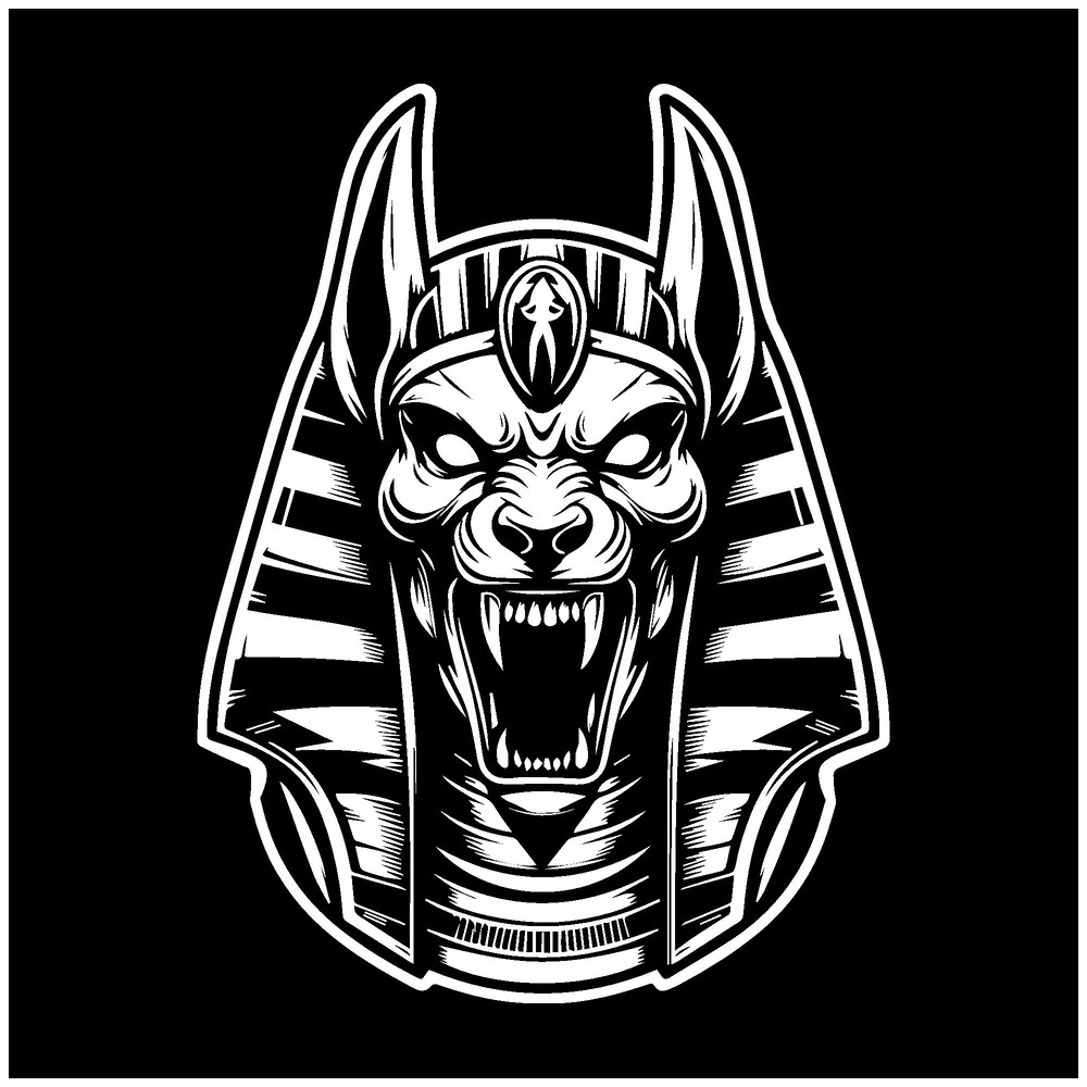 Anubis SVG Anubis God Of Death Svg Hand Drawn Anubis Svg Anubis Head SVG Ancient Egypt Anubis Ankh 2