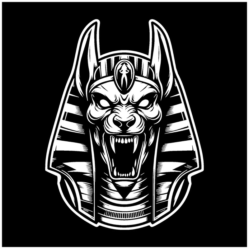 Anubis SVG Anubis God Of Death Svg Hand Drawn Anubis Svg Anubis Head SVG Ancient Egypt Anubis Ankh 2