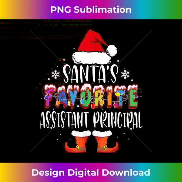 MZ-20240113-6323_Santa's Favorite Assistant Principal Funny Christmas Gift 3080.jpg
