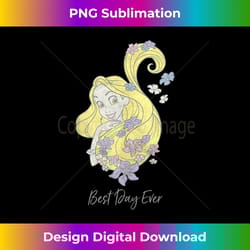 disney tangled rapunzel best day ever portrait - chic sublimation digital download - enhance your art with a dash of spice