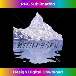 Switzerland Zermatt Matterhorn Mountain Nature Funny Hiking - Timeless PNG Sublimation Download - Enhance Your Art with a Dash of Spice