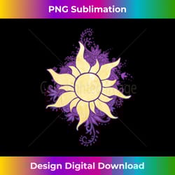 disney tangled gold sun doodle pendant - deluxe png sublimation download - crafted for sublimation excellence