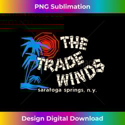 the tradewinds saratoga springs vintage tiki bar - minimalist sublimation digital file - access the spectrum of sublimation artistry