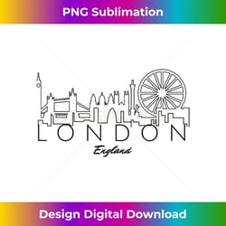 london souvenir city vintage british uk - contemporary png sublimation design - channel your creative rebel