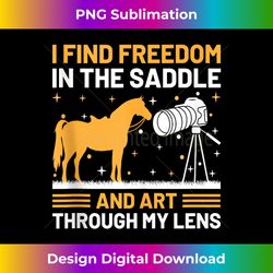 Horse Photography Horseback Riding Horses Hobby Photographer - Innovative PNG Sublimation Design - Enhance Your Art with a Dash of Spice