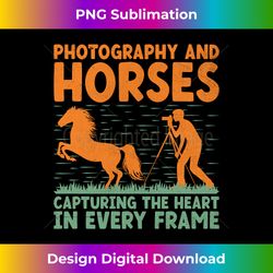 Horse Photography Horseback Riding Horses Hobby Photographer - Futuristic PNG Sublimation File - Reimagine Your Sublimation Pieces