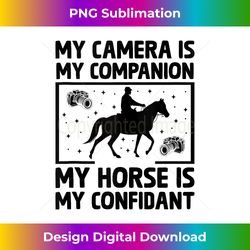 Horse Photography Horseback Riding Horses Hobby Photographer - Minimalist Sublimation Digital File - Ideal for Imaginative Endeavors