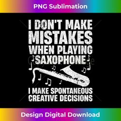 Funny Saxophone Marching Band Player Musician - Contemporary PNG Sublimation Design - Customize with Flair