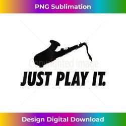Fun Tenor Saxophone Player Play Sax Saxy Marching Band - Urban Sublimation PNG Design - Ideal for Imaginative Endeavors