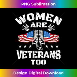 female woman veteran usa flag for in military - deluxe png sublimation download - immerse in creativity with every design