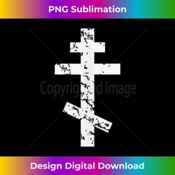 russian, greek, byzantine, orthodox cross - sophisticated png sublimation file - ideal for imaginative endeavors