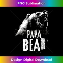 papa bear best dad t fathers day father pop - sublimation-optimized png file - enhance your art with a dash of spice