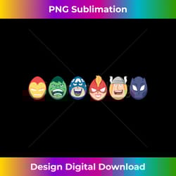 marvel avengers super heroes toony easter eggs - minimalist sublimation digital file - immerse in creativity with every design