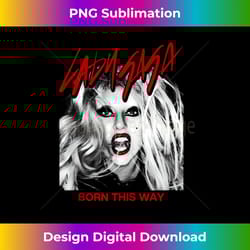 official lady gaga born this way cover - sophisticated png sublimation file - immerse in creativity with every design