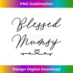 blessed mumsy - bohemian sublimation digital download - elevate your style with intricate details
