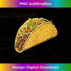 fast food favorite taco tuesday - bespoke sublimation digital file - crafted for sublimation excellence