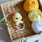 Duck Crochet Rattle Easy Pattern Crocheted Duckling Toy 7