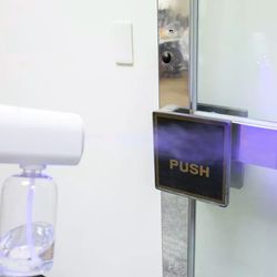 nano wireless blue light disinfecting spray