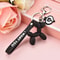 Cute Balloon Dog Car KeychainBlack