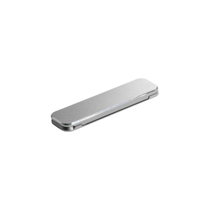 Folding Invisible Aluminum Mobile Standsilver
