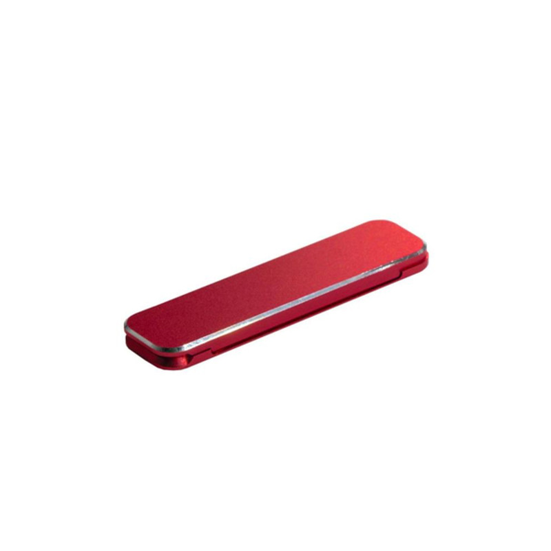 Folding Invisible Aluminum Mobile Stand red