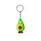 Smiling & Winking Avocado Car Keychain6