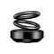 Car Dashboard Solar Double Ring Aroma Suspension black