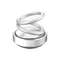 Car Dashboard Solar Double Ring Aroma Suspension silver